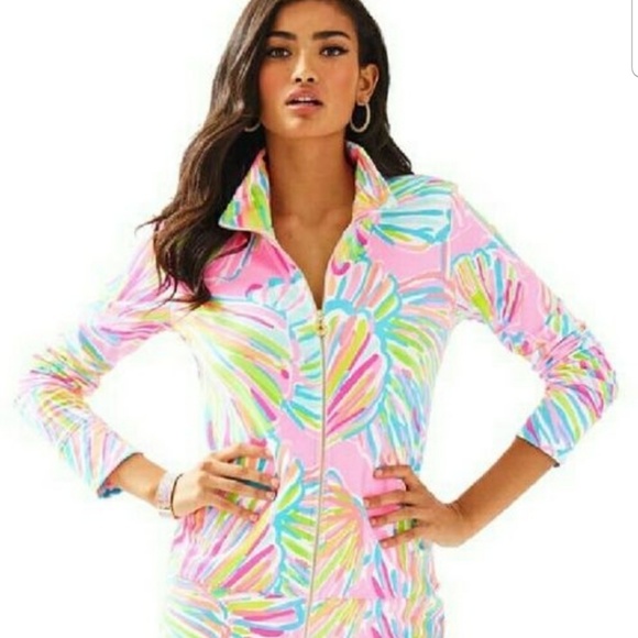 Lilly Pulitzer Tops - Lilly Pulitzer Reagan Zip Up
